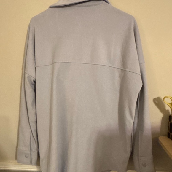 Mondetta Light Purple Shacket Shirt Jacket – Modern Collar – Medium - Picture 7 of 10